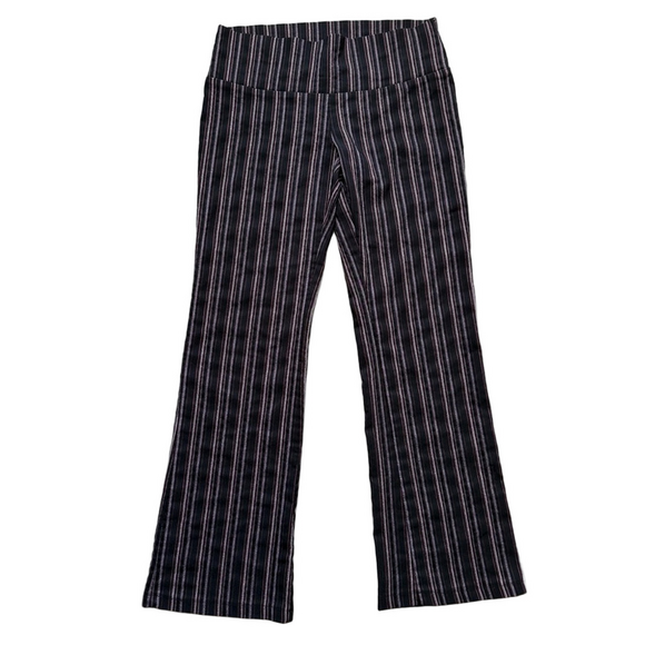Mariposa Pants - Mariposa Y2K Black and Pink Flared Stretch Trousers Bintage Retro Women’s 11